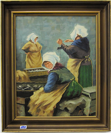 SOREN CHRISTIAN BJULF OIL ON