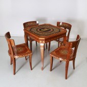 SORRENTO INLAID MULTI-GAME TAB
