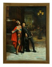 SORTANT DU BAL MASQUE BY JOHN