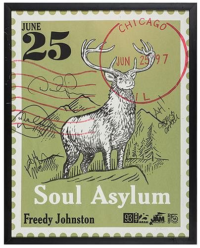 SOUL ASYLUM ORIGINAL SIGNED CONCERT