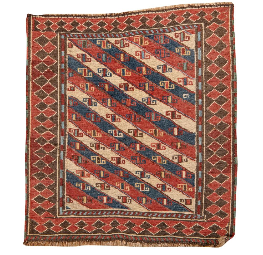 SOUMAC BAG FRONT, CAUCASUS, CIRCA