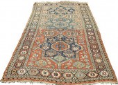SOUMAK RUG Column of three gab
