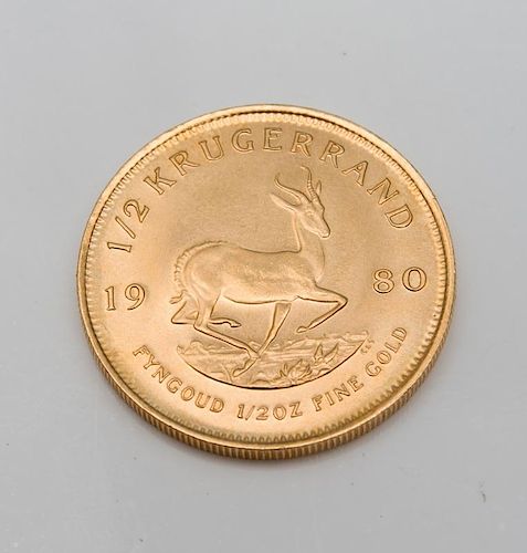 SOUTH AFRICA, HALF KRUGERRAND,