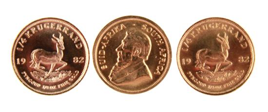 South African 1982 1/4 Krugerrand