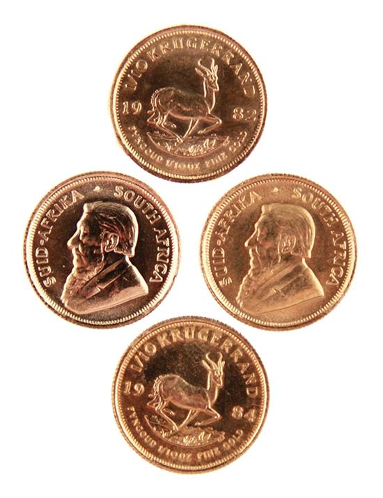 South African 1982 and 1984 1/10