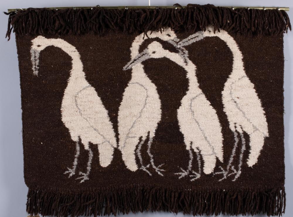 SOUTH AFRICAN WOVEN WOOL TEXTILE OF