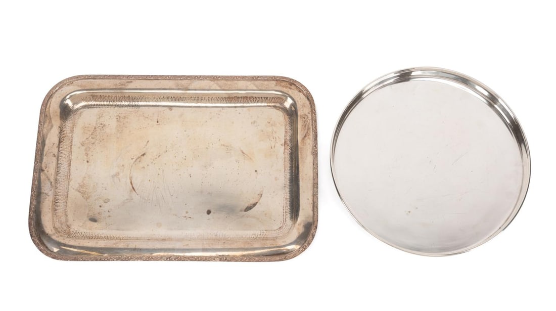 SOUTH AMERICAN STERLING TRAY &