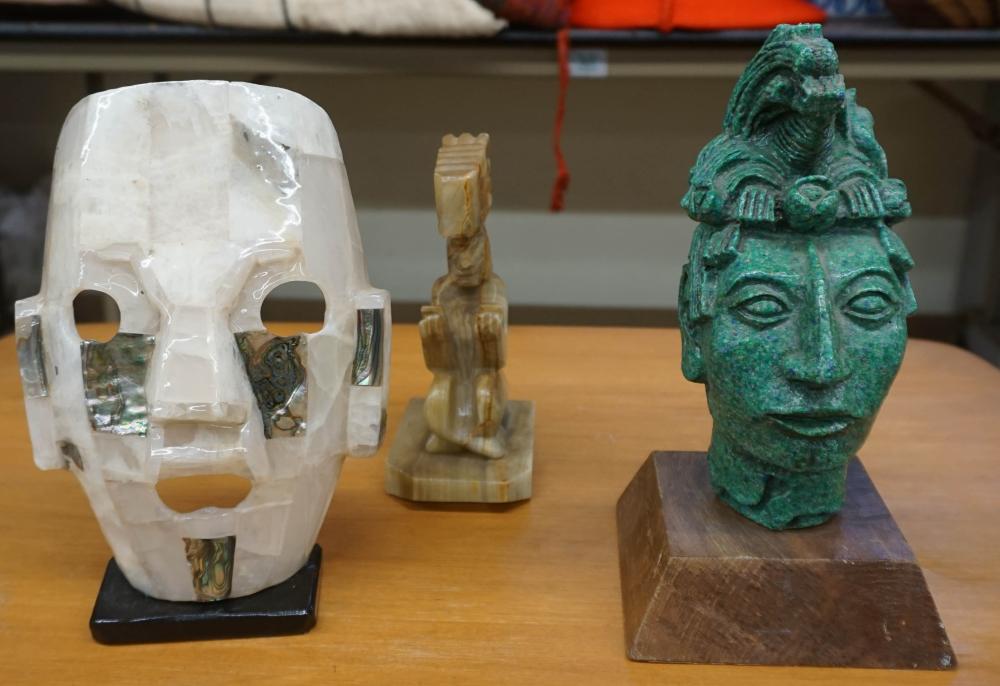 SOUTH AMERICAN STYLE STONE FIGURE