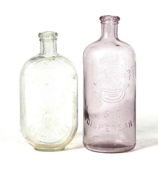 South Carolina Dispensary bottles