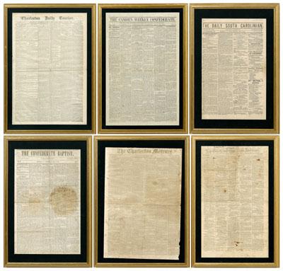 South Carolina newspapers: five