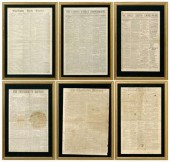 South Carolina newspapers: fiv