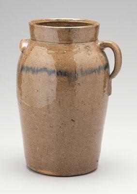 South Carolina stoneware churn, lug