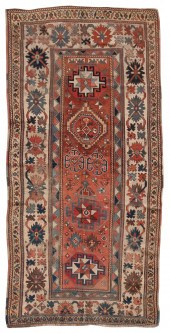 SOUTH CAUCASIAN RUG: 4’4” X 8’