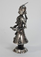 SOUTH EAST ASIAN FIGURAL SILVE