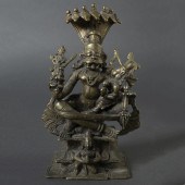 SOUTH INDIAN BRONZE FIGURE OF