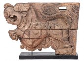 SOUTH INDIAN CARVED TEAK WOOD