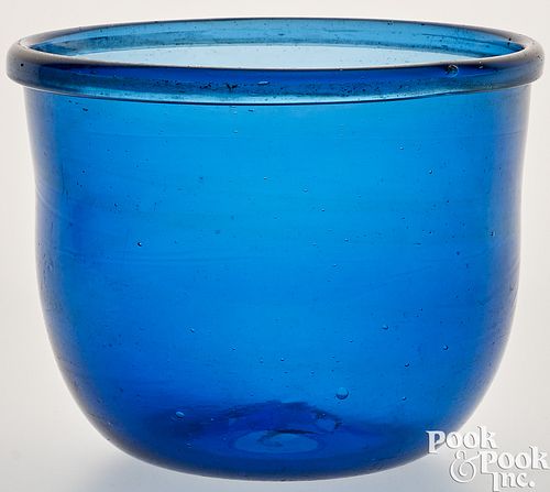 SOUTH NEW JERSEY GLASS MILK BOWL,