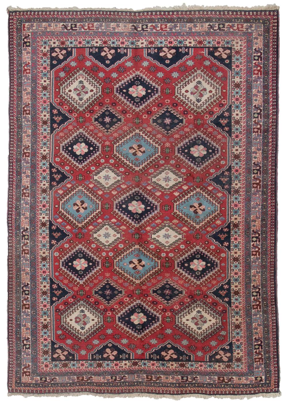SOUTH PERSIAN RUG: 4’10” X 6’10”