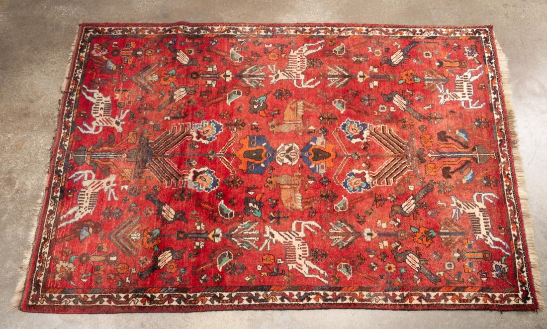 SOUTH PERSIAN SHIRAZ HAND WOVEN