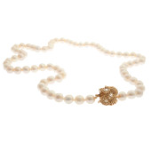 SOUTH SEA CULTURED PEARL, 14K