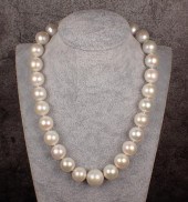 SOUTH SEA PEARL, EMERALD AND D