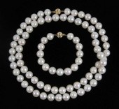 SOUTH SEA PEARL NECKLACE AND B