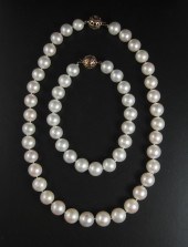 SOUTH SEA PEARL NECKLACE AND M