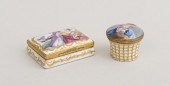 SOUTH STAFFORDSHIRE ENAMEL BAS