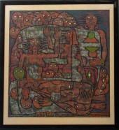 SOUTHEAST ASIAN ABSTRACT FIGUR