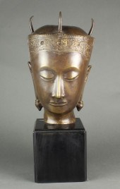 SOUTHEAST ASIAN BRONZE BUDDHA