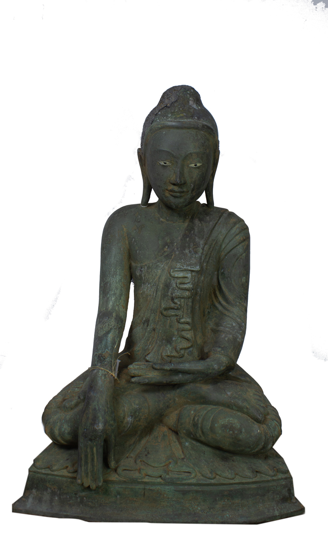 SOUTHEAST ASIAN BRONZE FIGURE OF