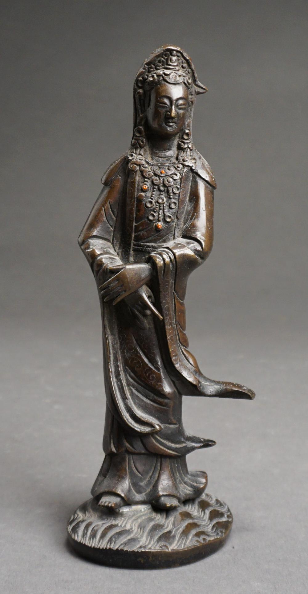 SOUTHEAST ASIAN BRONZE FIGURE OF