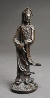 SOUTHEAST ASIAN BRONZE FIGURE