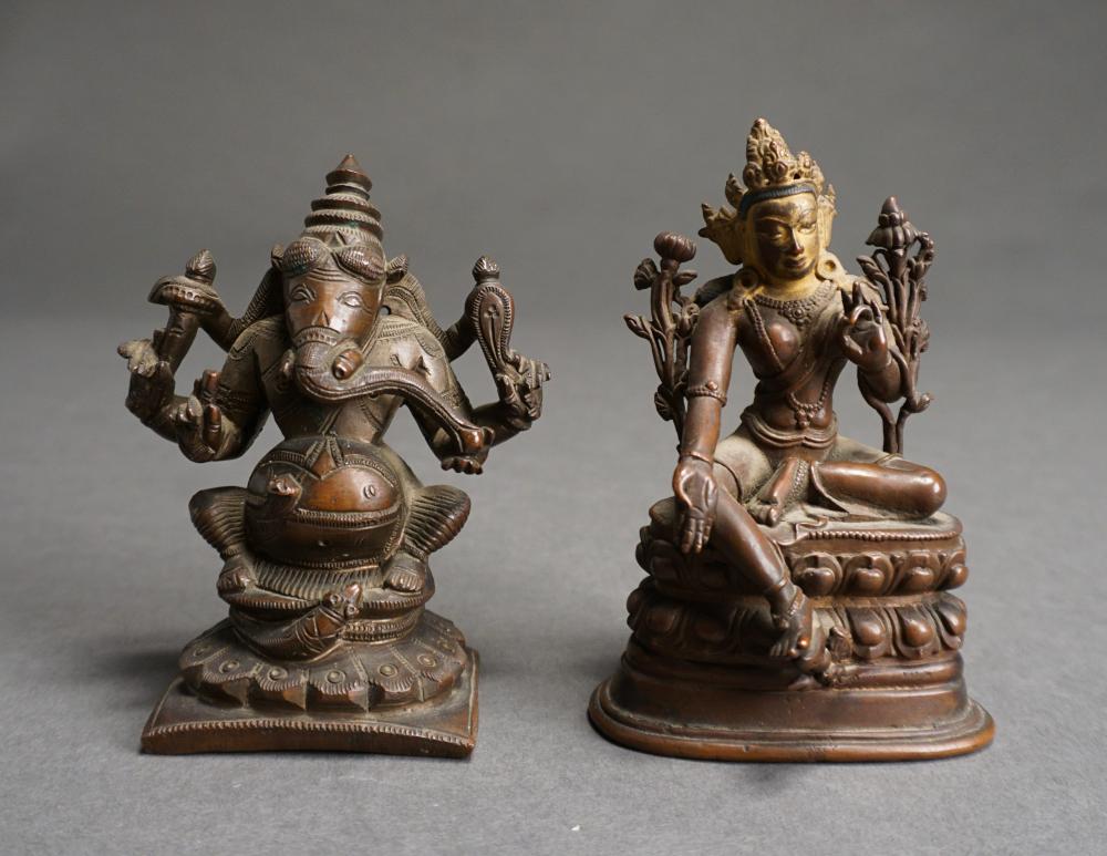 SOUTHEAST ASIAN BRONZE FIGURES OF