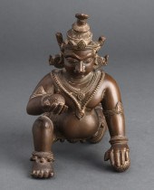 SOUTHEAST ASIAN BRONZE LUNGING