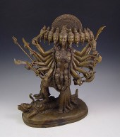 SOUTHEAST ASIAN BRONZE STATUE