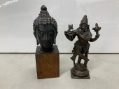 SOUTHEAST ASIAN BUST OF BUDDHA