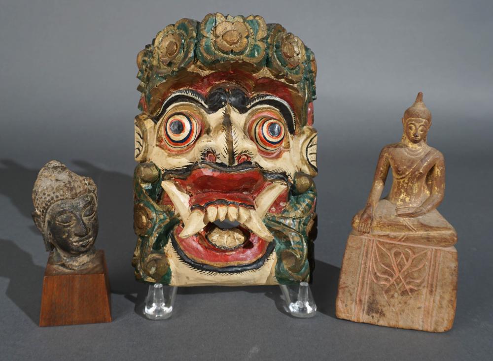 SOUTHEAST ASIAN CARVED AND