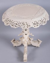 SOUTHEAST ASIAN CARVED AND WHI