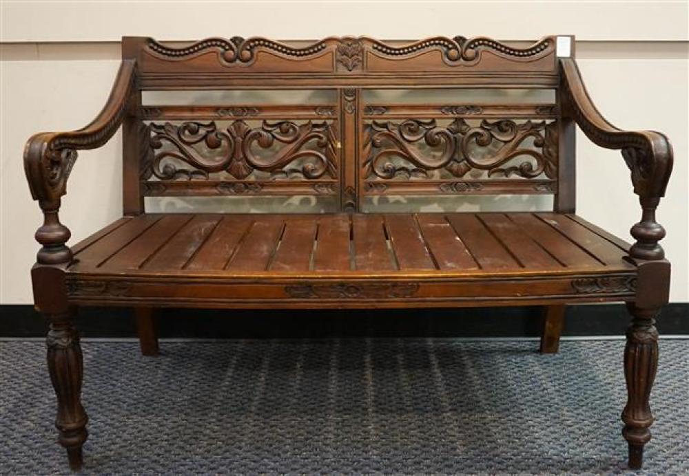 SOUTHEAST ASIAN CARVED HARDWOOD