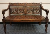 SOUTHEAST ASIAN CARVED HARDWOO
