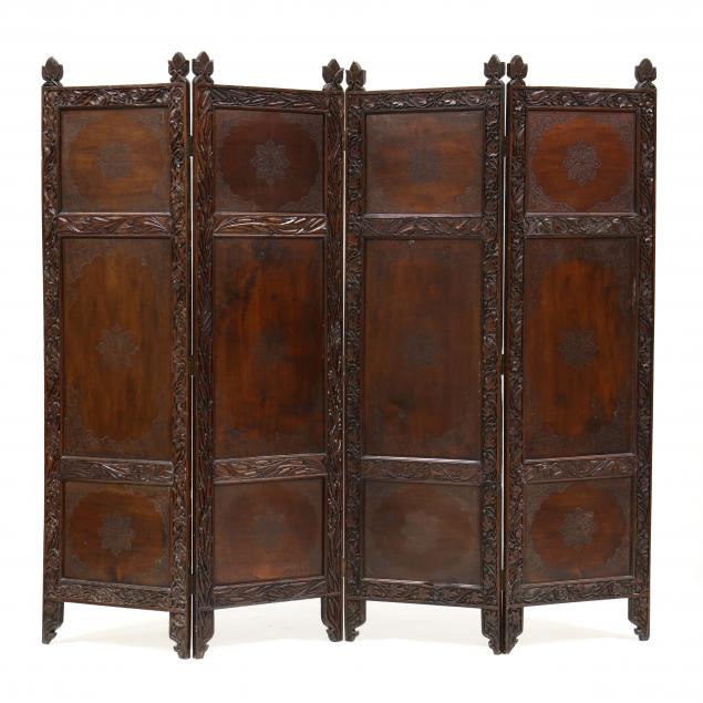 SOUTHEAST ASIAN CARVED HARDWOOD