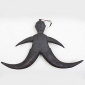 SOUTHEAST ASIAN CARVED WOOD FI