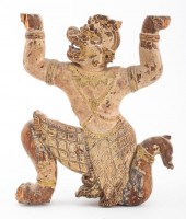 SOUTHEAST ASIAN CARVED WOOD GA