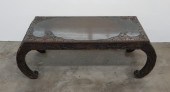 SOUTHEAST ASIAN CARVED WOOD LO
