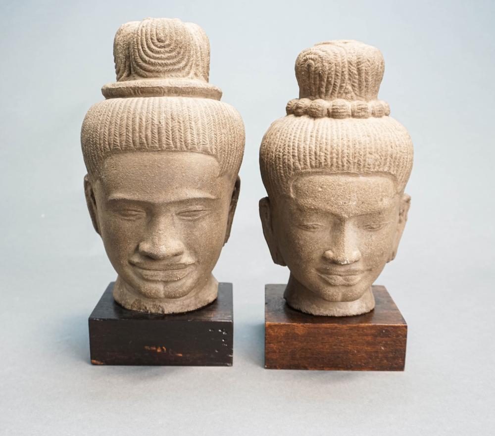 SOUTHEAST ASIAN CERAMIC BUST OF A