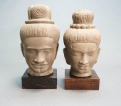 SOUTHEAST ASIAN CERAMIC BUST O