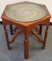 SOUTHEAST ASIAN COPPER TRAY IN