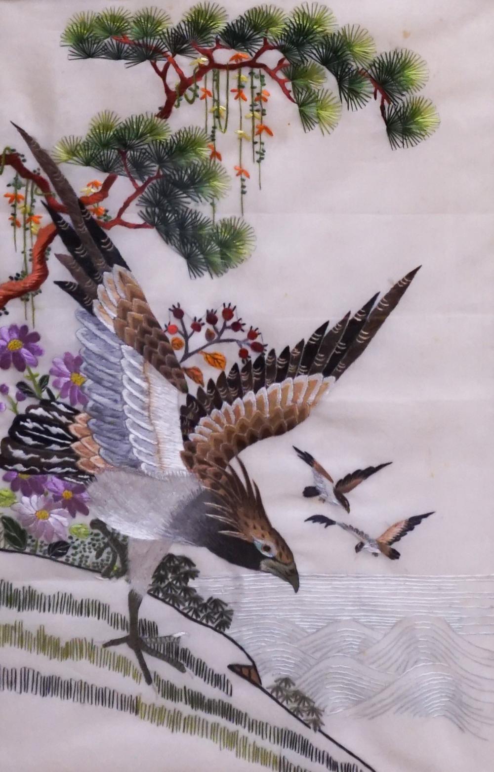 SOUTHEAST ASIAN EMBROIDERY OF A