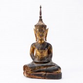 SOUTHEAST ASIAN GILTWOOD CROWN